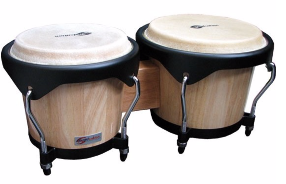 SOUNDSATION SB01-NT Bongos da 6" & 7" in SIAM OAK