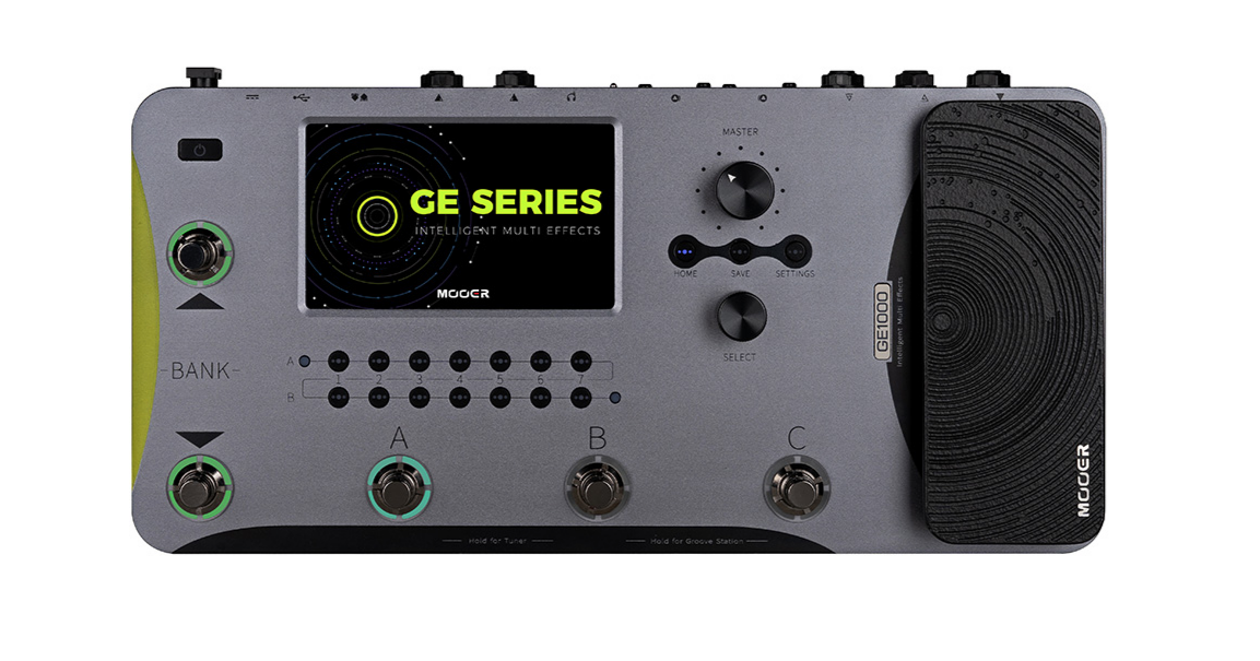 Mooer GE1000 Pedaliera Multieffetto per Chitarra Elettrica