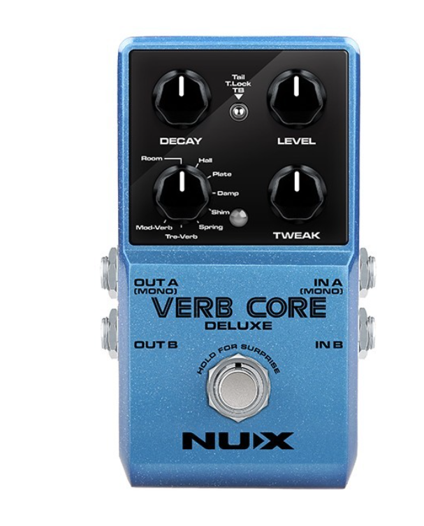 NUX VERB CORE DELUXE MKII Pedale multi riverbero