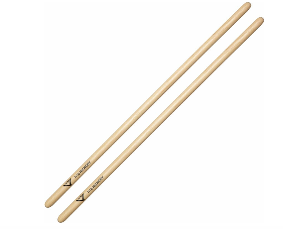 Vater VHT7/16 "7/16 HICKORY TIMBALE" - L: 16" | 40.64CM D: 0.437" | 1.11CM - AMERICAN HICKORY