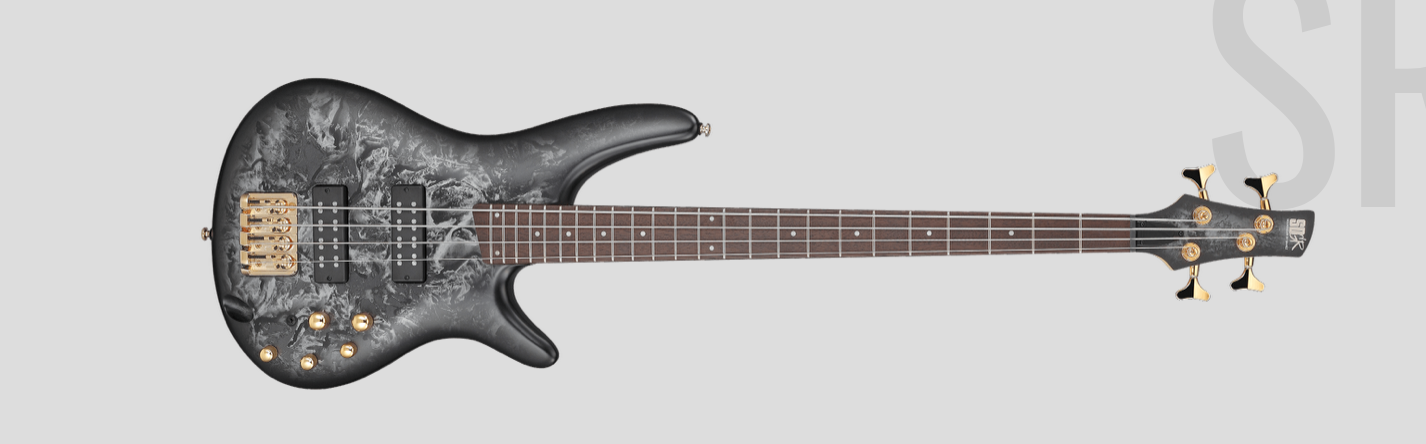 Ibanez Sr300EDX BZM Black Ice Frozen Matte