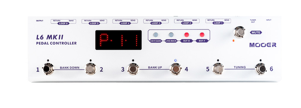 MOOER Pedal Controller L6 MKII