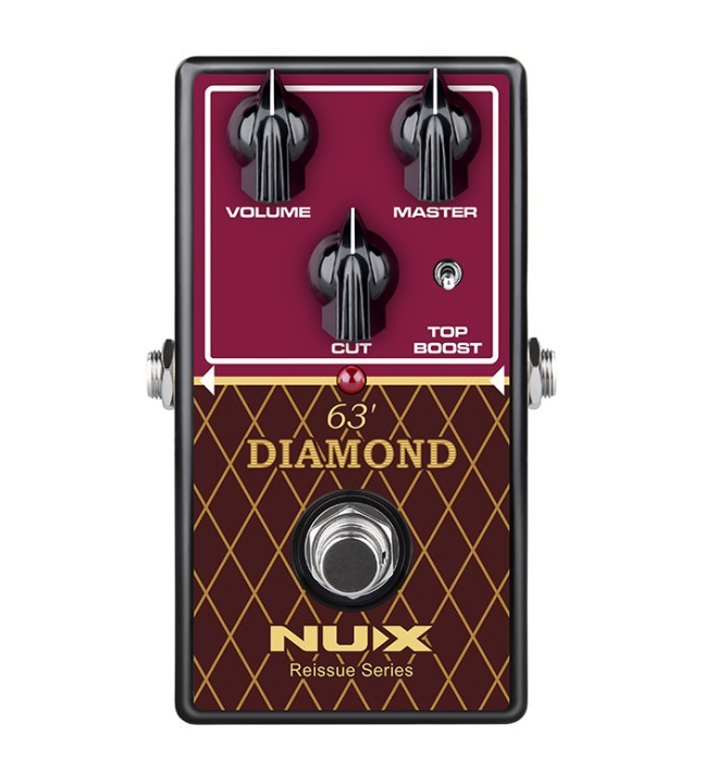 NUX DIAMOND OVERDRIVE NRO-6 Pedale overdrive