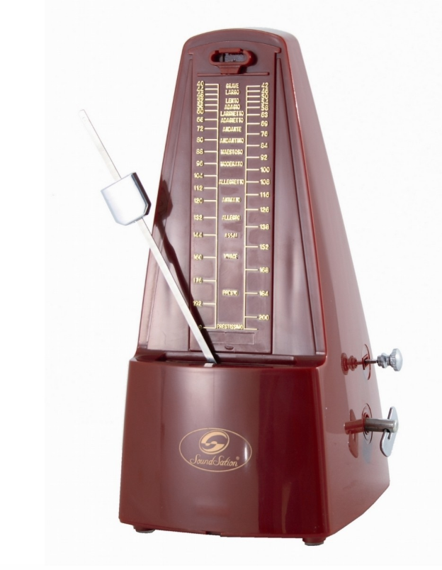 SOUNDSATION MM-10P-R Metronomo meccanico con suoneria