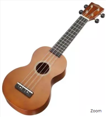 MAHALO Ukulele Rainbow Natural - Borsa inclusa