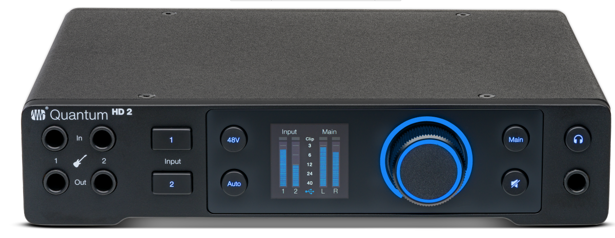 PreSonus Quantum HD 2 USB-C Audio Interface, EU