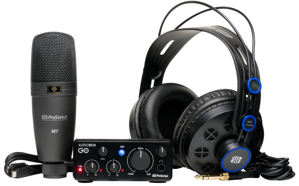 PRESONUS Audiobox Go Creator Bundle Black