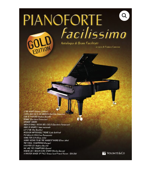 FRANCO CONCINA PIANOFORTE FACILISSIMO GOLD - SPARTITI