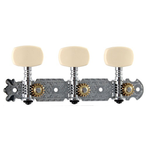 SOUNDSATION SMH-SS-C-3R3L Meccaniche per chitarra classica cromate con perno in metallo