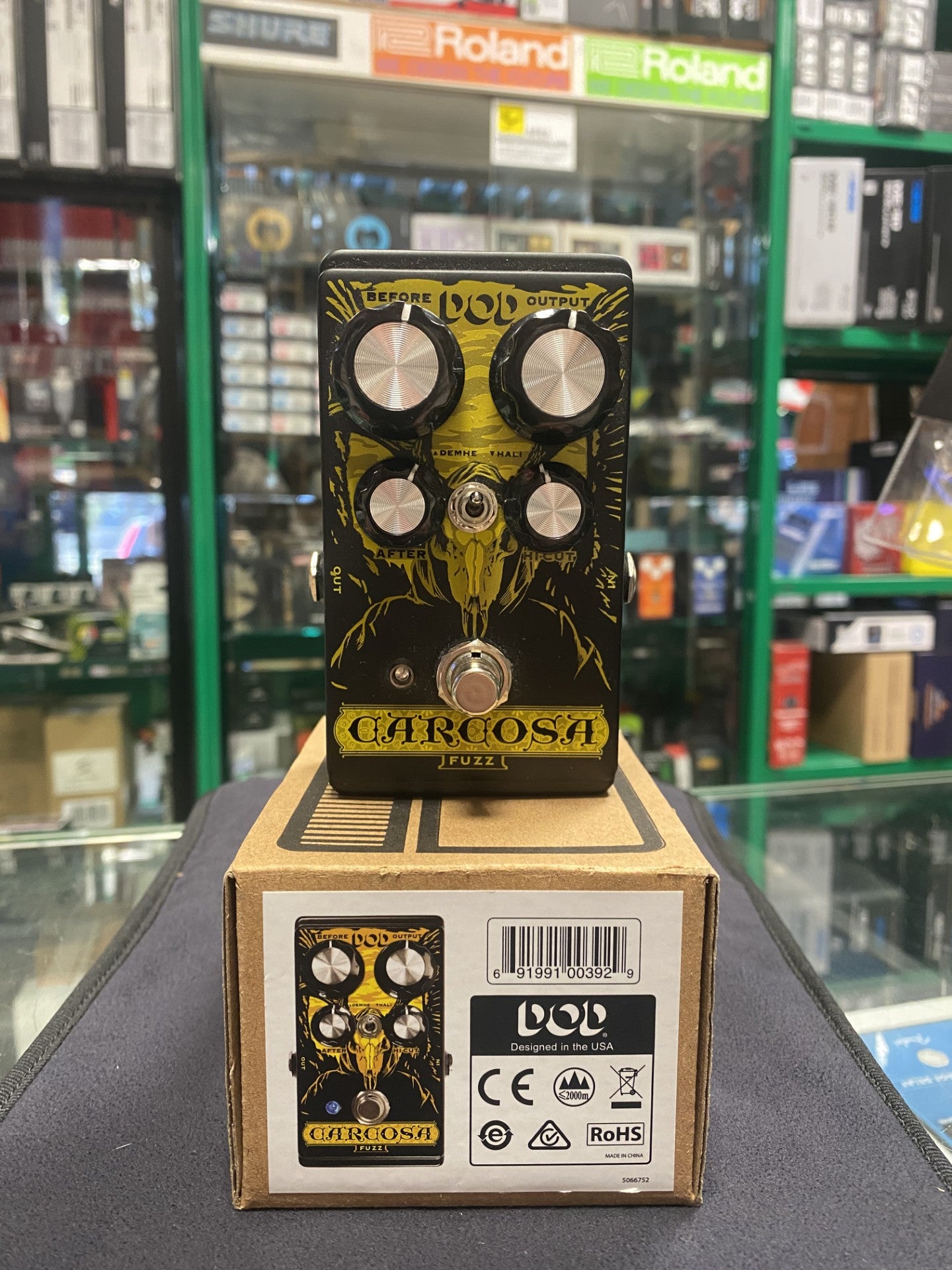 Digitech DOD Carcosa Fuzz Usato