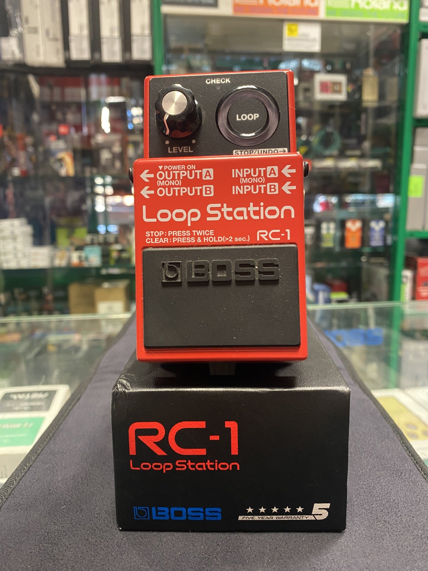 Boss RC1 Loop Station Usato con imballo