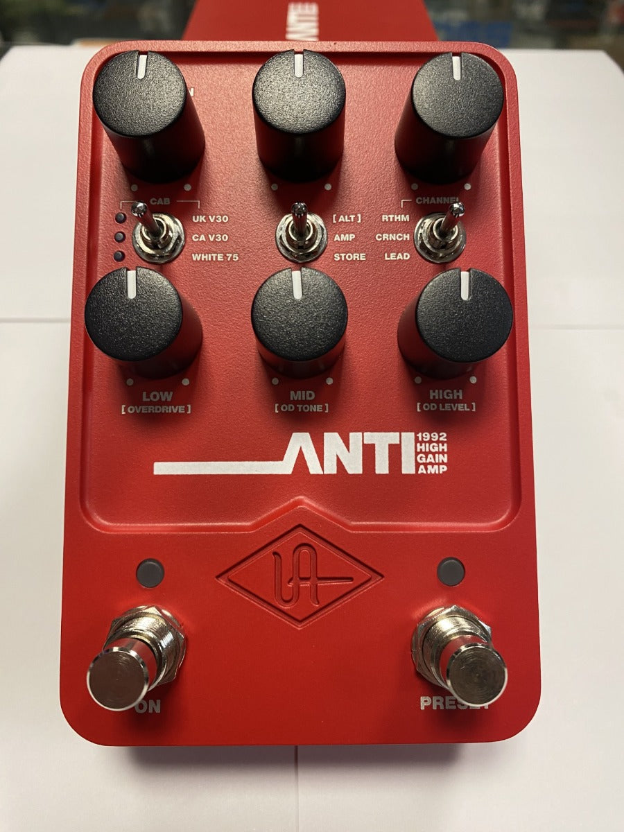 Universal Audio UAFX ANTI 1992 High Gain Amp