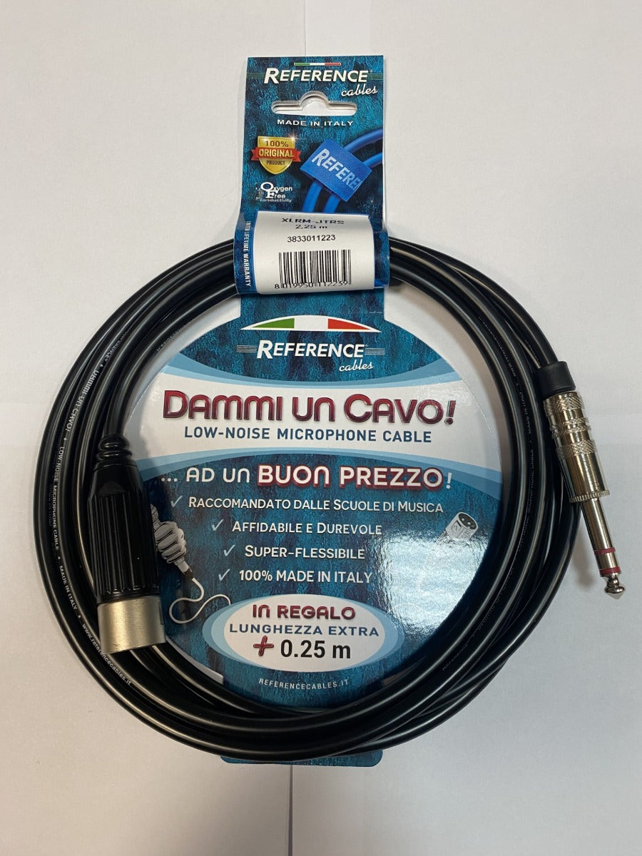 Reference "Dammi Un Cavo" BK-XLRM/JTRS Metri 2,25