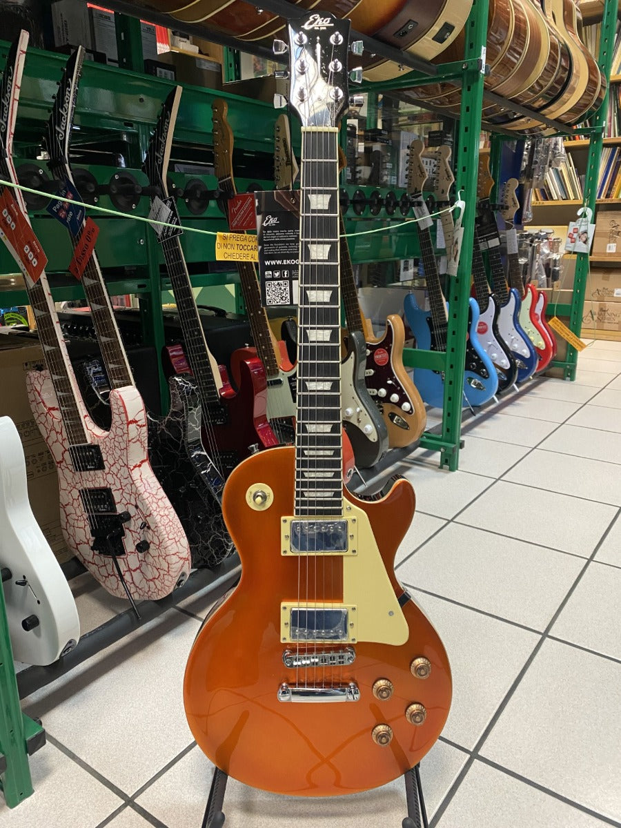 EKO GUITARS VL-480 GOLD SPARKLE