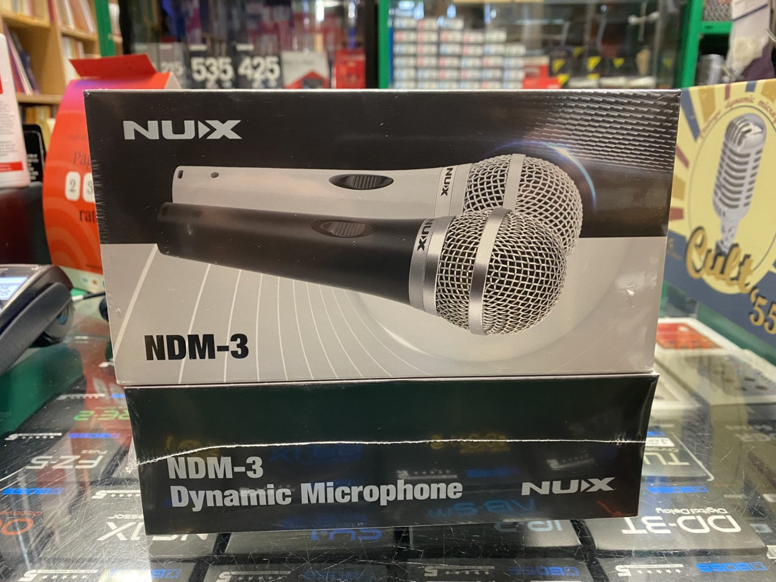 NUX NDM-3 Microfono Dinamico Black