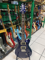 PRS - SE STANDARD 24-08 TRANSLUCENT BLUE Demo negozio con Borsa