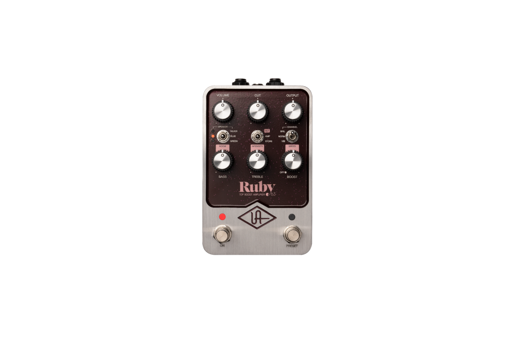 Universal Audio UAFX Ruby '63 Top Boost Amplifier