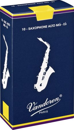 VANDOREN SCATOLA 10 ANCE PER SAX CONTRALTO MIb DA 2,5