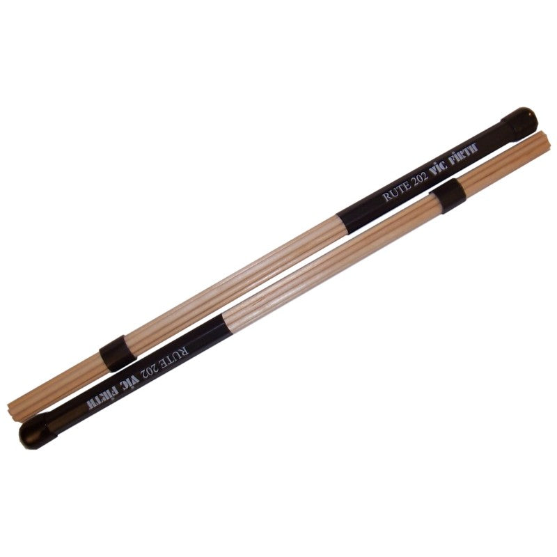VIC FIRTH RUTE 202 SPAZZOLE IN LEGNO PER BATTERIA