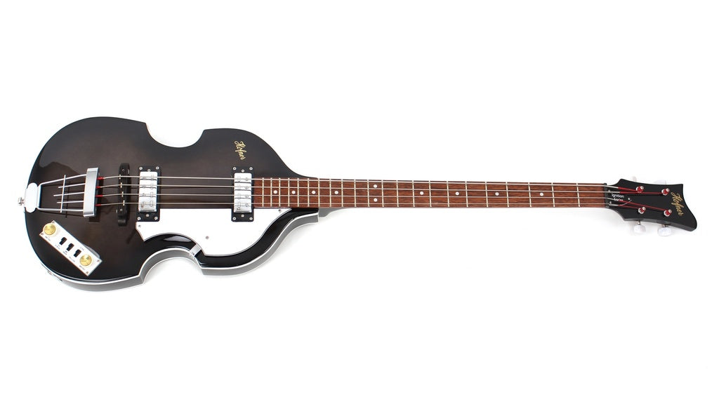Hofner HI-BB-SE-TBK Violin Bass Ignition Transparent Black