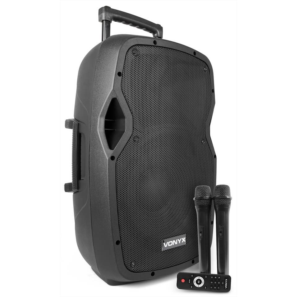 Vonyx AP1200PA Mobile Amp 12″ 2HH-UHF/BT
