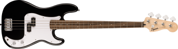 Fender Squier Sonic Precision Bass, Laurel Fingerboard, White Pickguard, Black