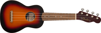 Fender Venice Soprano Ukulele, Walnut Fingerboard, 2-Color Sunburst