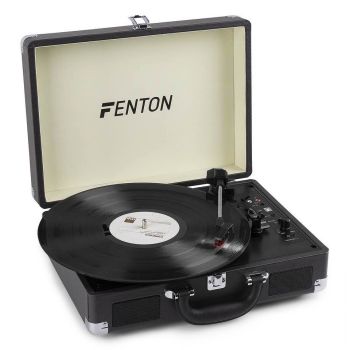 Fenton RP115C Record Player, Briefc. CGrey