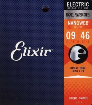 Elixir 12027 Nanoweb Custom Light Corde Elettrica