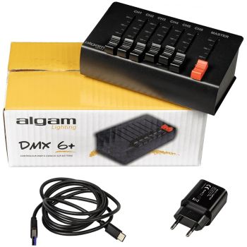 ALGAM LIGHTING - DMX 6+ CONTROLLER DMX 6 CANALI