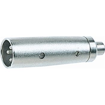 QUIK LOK - G/284-K Adattatore audio Cannon XLR maschio 3 poli / RCA femmina Serie K.