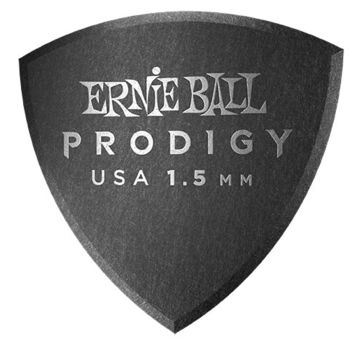 ERNIE BALL - 9332 PLETTRI PRODIGY LARGE BLACK 1,5 MM BUSTA 6