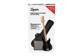 Fender Squier PK PJ BASS MN BLK R15