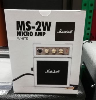 MARSHALL MS-2W WHITE MICRO AMP 
