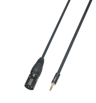 SOUNDSATION WM-MJXLRM30 Cavo adattatore Wiremaster Mini jack stereo 3.5 - XLR Maschio / 3 mt
