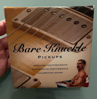 Bare Knuckle Rebel Yell Steve Stevens Signature Bridge Humbucker - Raw Nichel - 53 mm spacing Usato